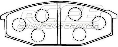 Details about   SCD562H FRONT Ceramic Brake Pads Fits 94-97 Toyota CelicaW/Hardware Kit 