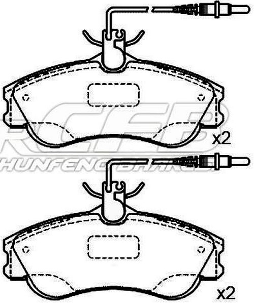 Peugeot Brake Pad Set