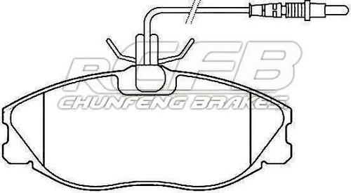 Peugeot Brake Pad Set