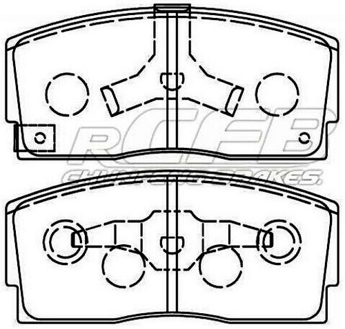 Daihatsu Brake Pad Set