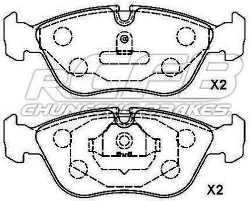 Volvo Brake Pad Set