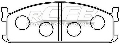 Isuzu Brake Pad Set