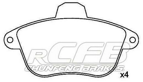 Peugeot Brake Pad Set