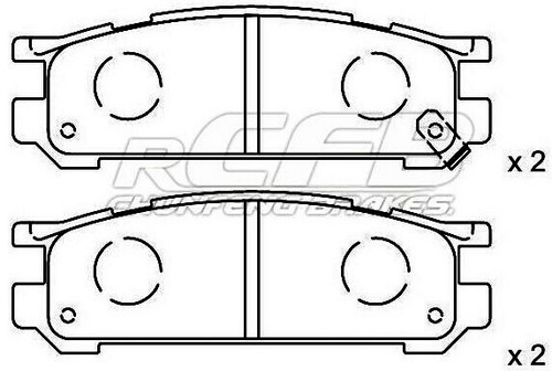 Subaru Brake Pad Set