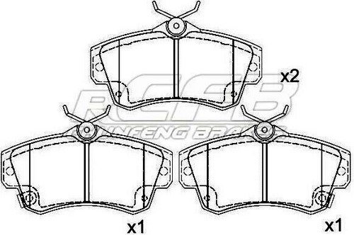 Chrysler Brake Pad Set