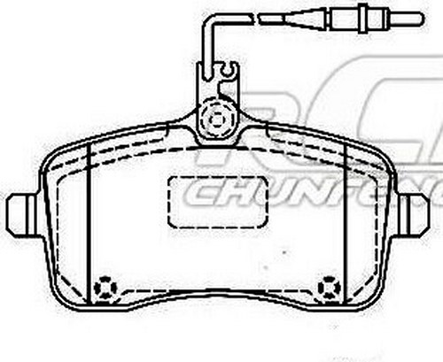 Peugeot Brake Pad Set