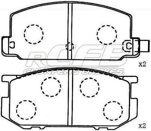 Subaru Brake Pad Set