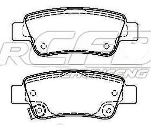 Honda Brake Pad Set