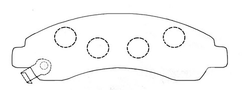 Isuzu Brake Pad Set