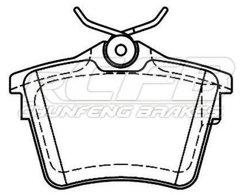 Peugeot Brake Pad Set