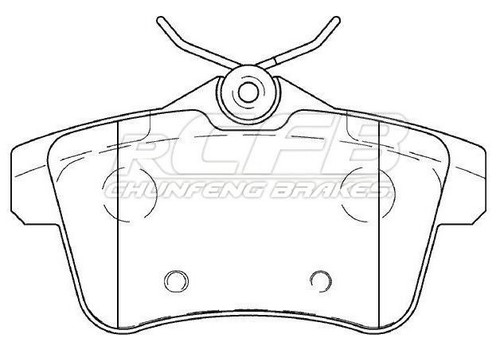 Peugeot Brake Pad Set