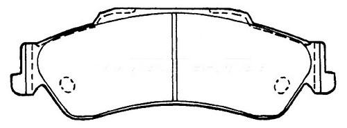 Chevrolet Brake Pad Set