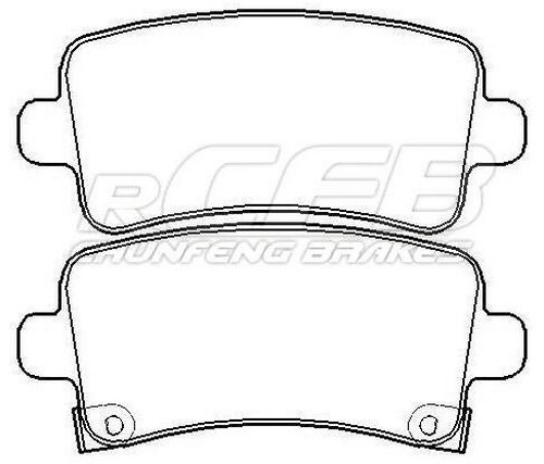 Opel Brake Pad Set