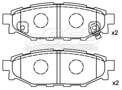 Subaru Brake Pad Set