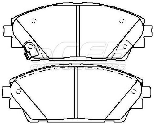 Mazda Brake Pad Set