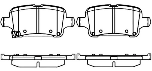 Chevrolet Brake Pad Set